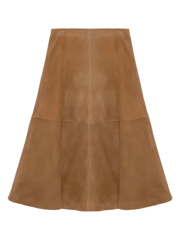 Bonnie Suede Midi Skirt Bonnie Suede Midi Skirt