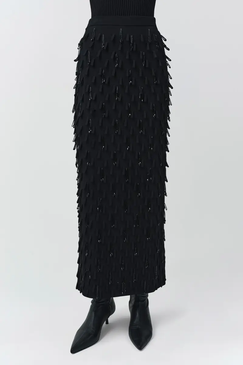 Simkhai Bree Embellished Knit Midi Skirt | Thumbnail 4 Simkhai Bree Embellished Knit Midi Skirt | Thumbnail 4
