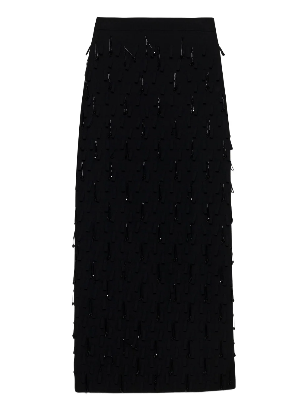 Bree Embellished Knit Midi Skirt