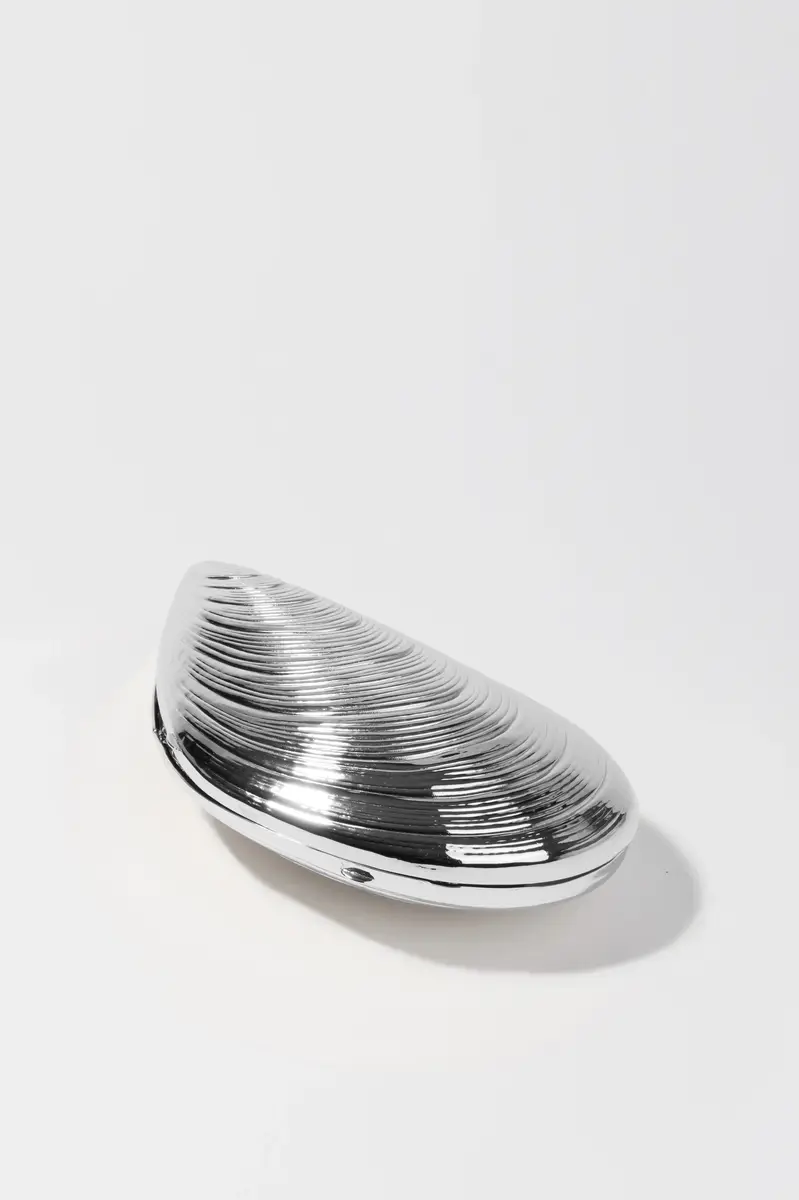 Simkhai Bridget Metal Oyster Clutch | Thumbnail 2 Simkhai Bridget Metal Oyster Clutch | Thumbnail 2