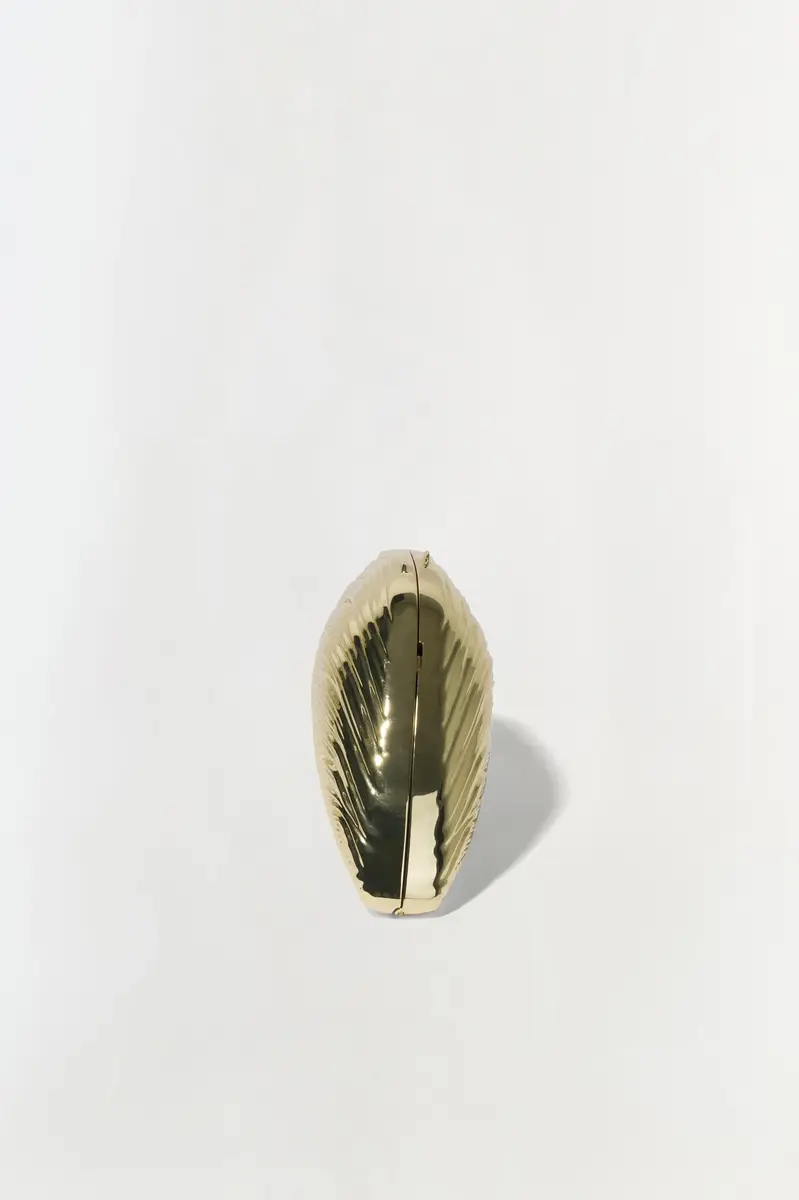 Simkhai Bridget Mini Metal Oyster Clutch | Thumbnail 3 Simkhai Bridget Mini Metal Oyster Clutch | Thumbnail 3