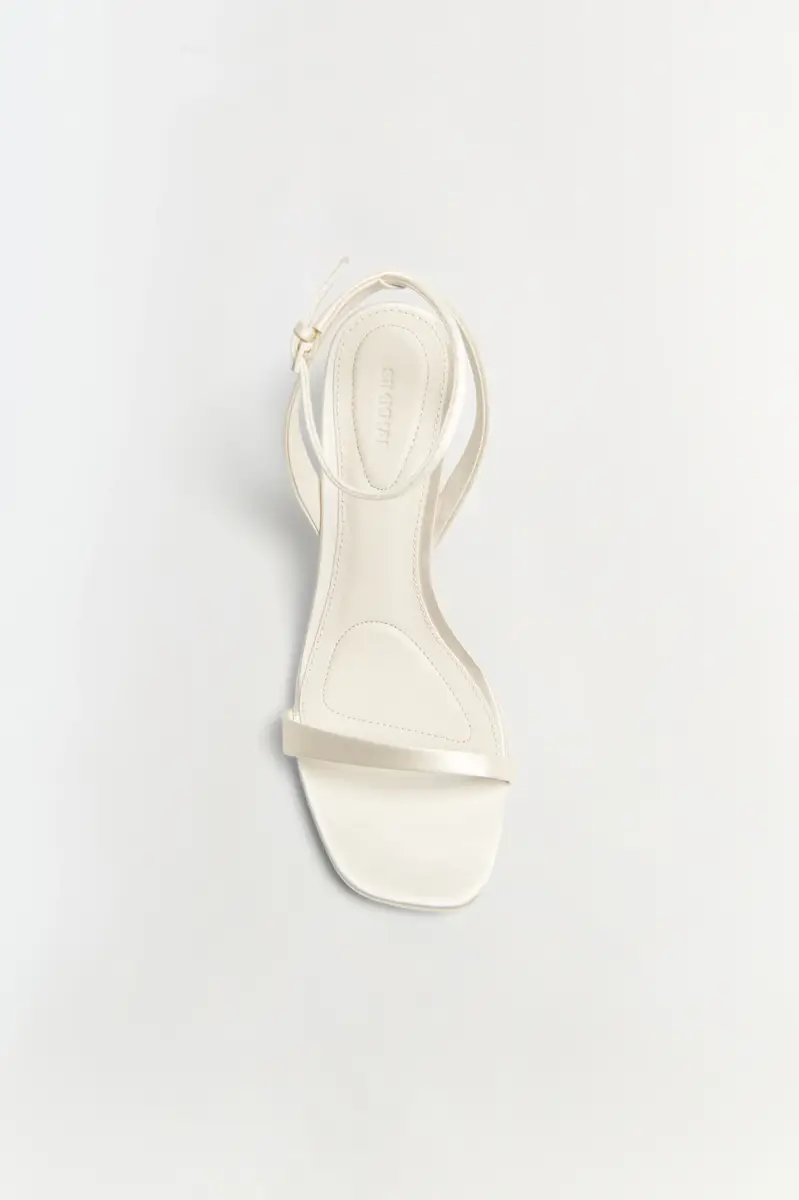 Simkhai Bridget Satin Shell Wedge Sandal | Thumbnail 2
