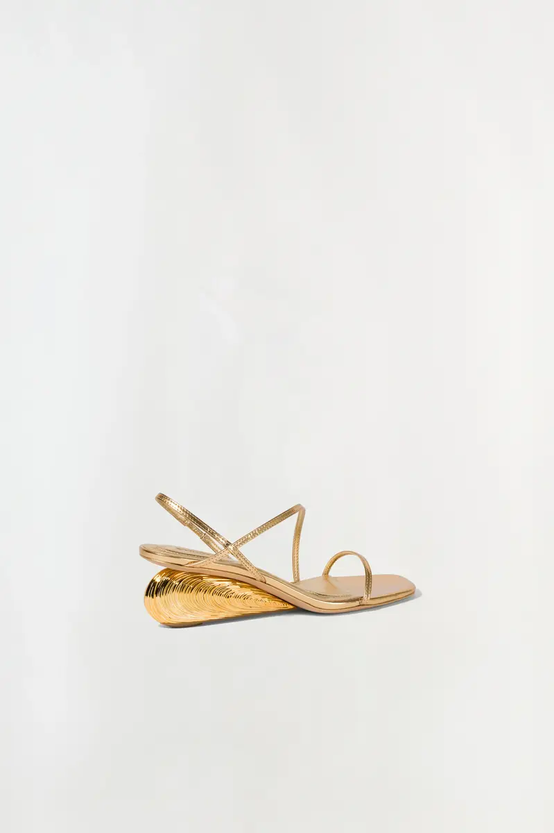 Simkhai Bridget Shell Wedge Sandal | Thumbnail 3 Simkhai Bridget Shell Wedge Sandal | Thumbnail 3