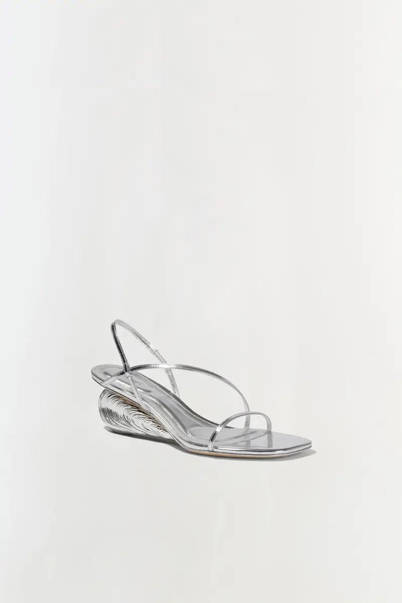 Simkhai Bridget Shell Wedge Sandal | Thumbnail 3 Simkhai Bridget Shell Wedge Sandal | Thumbnail 3