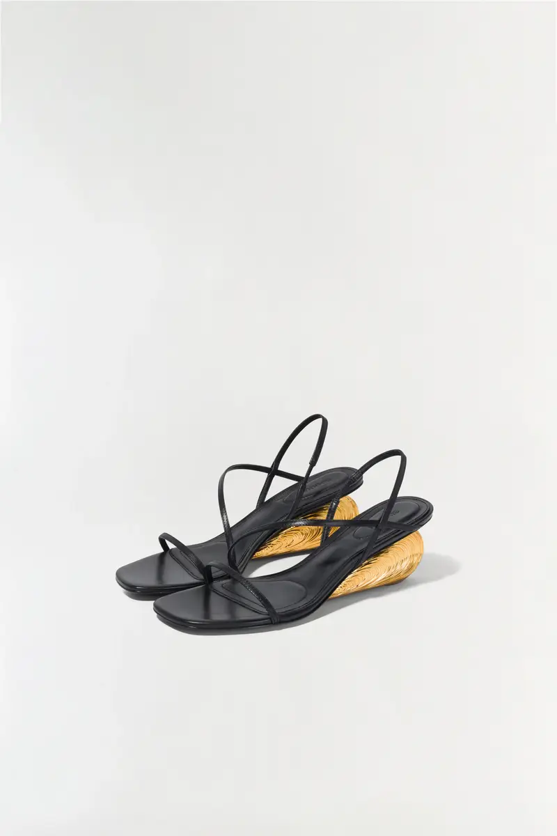 Simkhai Bridget Shell Wedge Sandal | Thumbnail 6 Simkhai Bridget Shell Wedge Sandal | Thumbnail 6