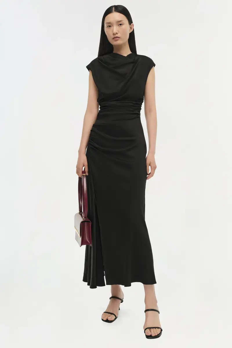 Simkhai Burke Draped Dress | Thumbnail 2 Simkhai Burke Draped Dress | Thumbnail 2