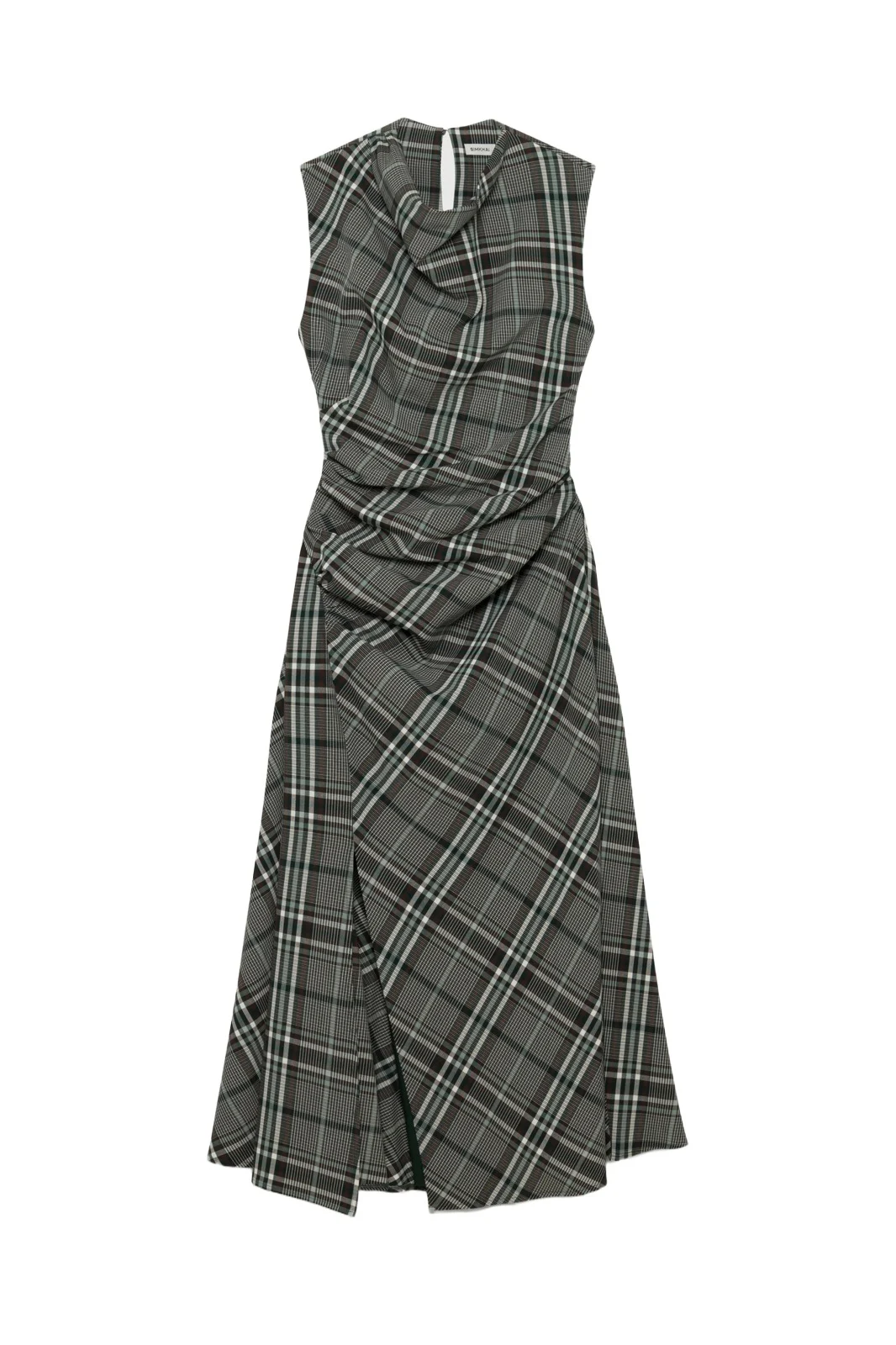 Burke Draped Midi Dress Burke Draped Midi Dress