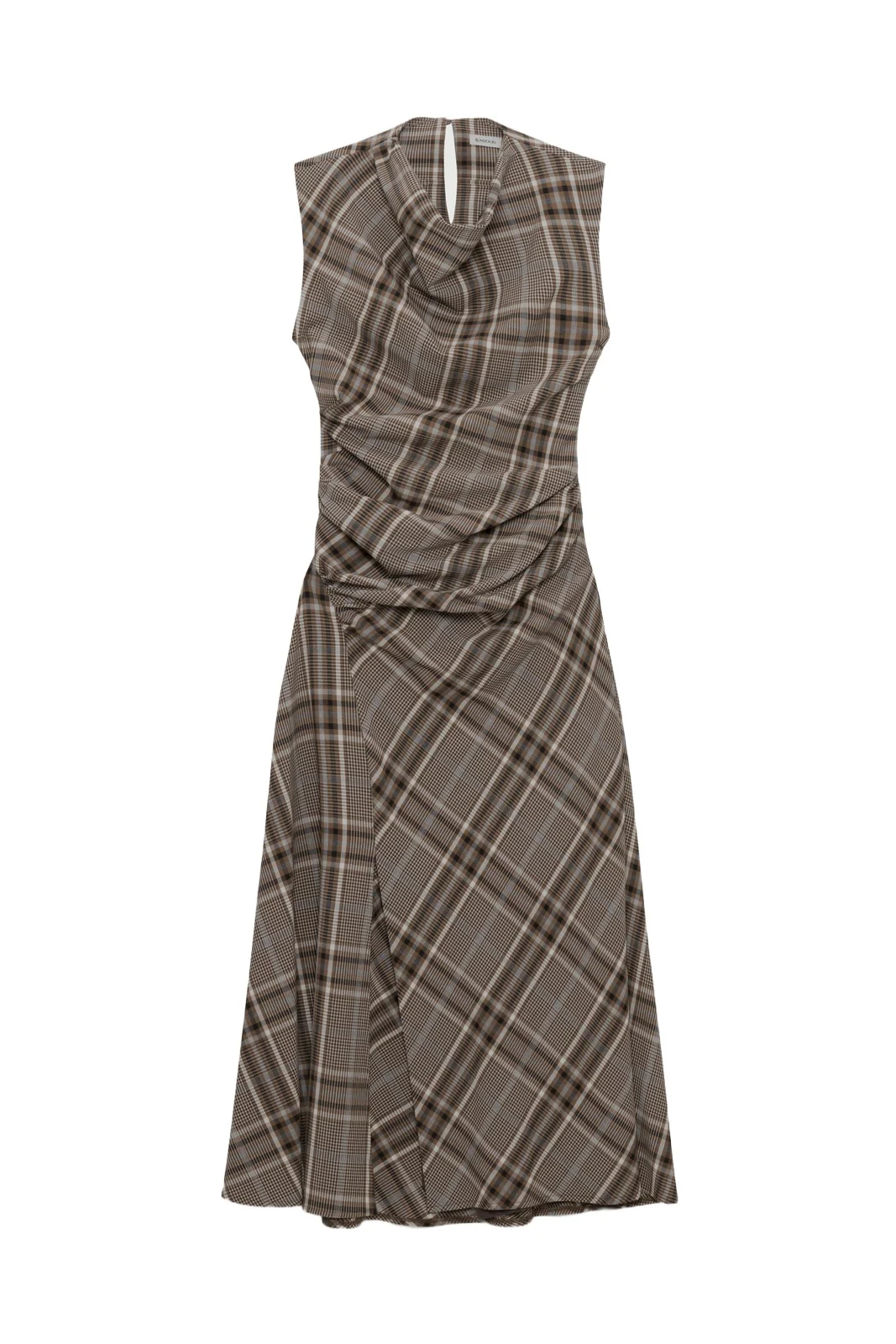 Burke Draped Midi Dress Burke Draped Midi Dress