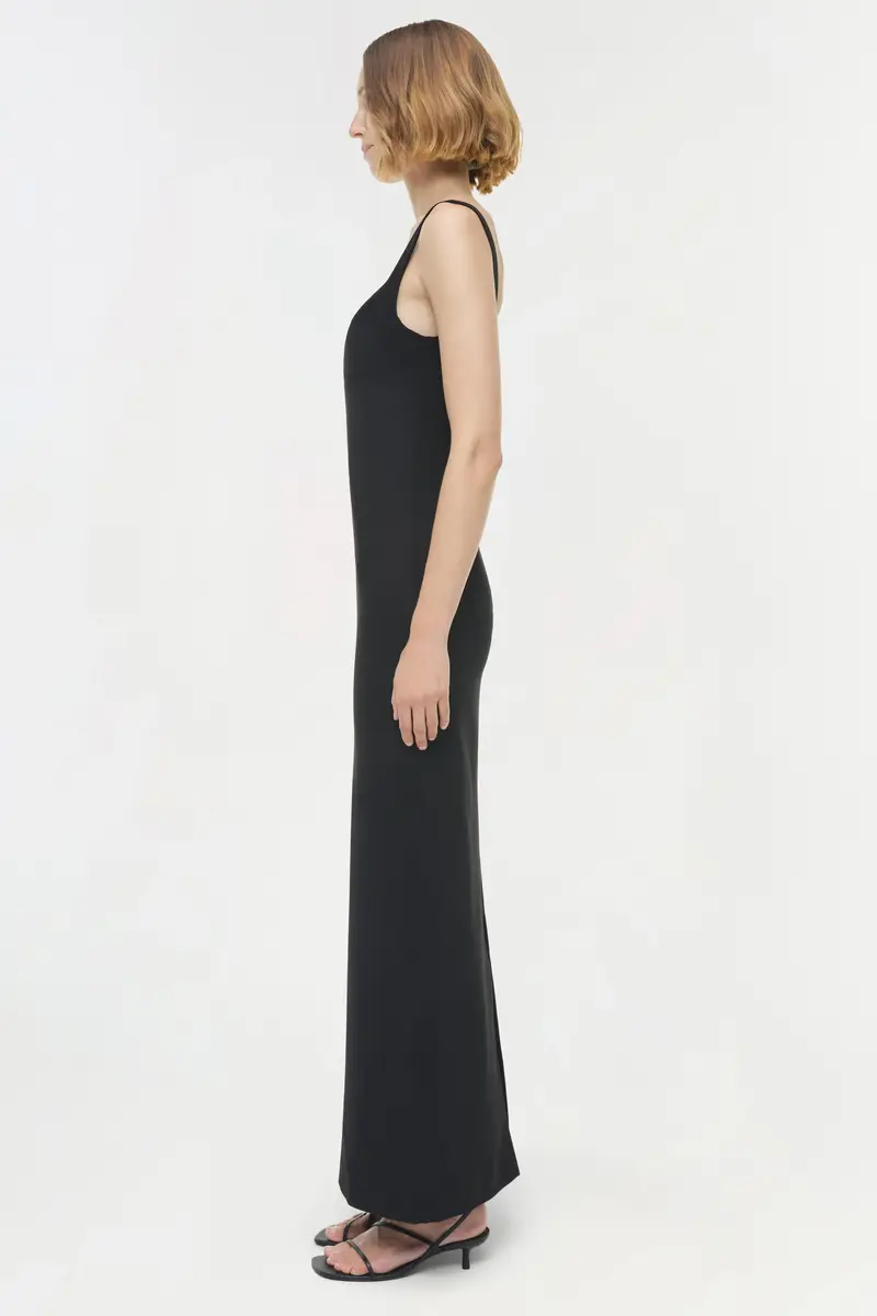 Simkhai Cabot Sculpted Scuba Maxi Dress | Thumbnail 4 Simkhai Cabot Sculpted Scuba Maxi Dress | Thumbnail 4