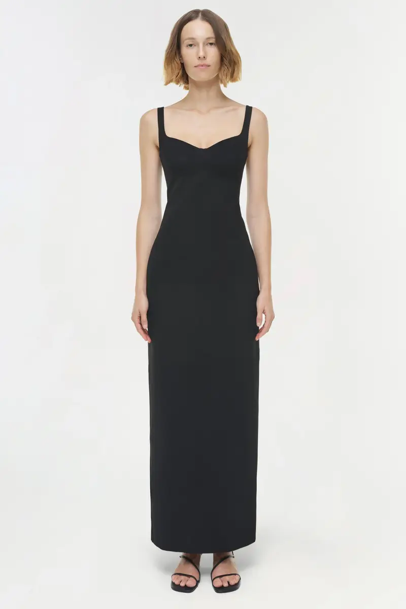 Simkhai Cabot Sculpted Scuba Maxi Dress | Thumbnail 6 Simkhai Cabot Sculpted Scuba Maxi Dress | Thumbnail 6