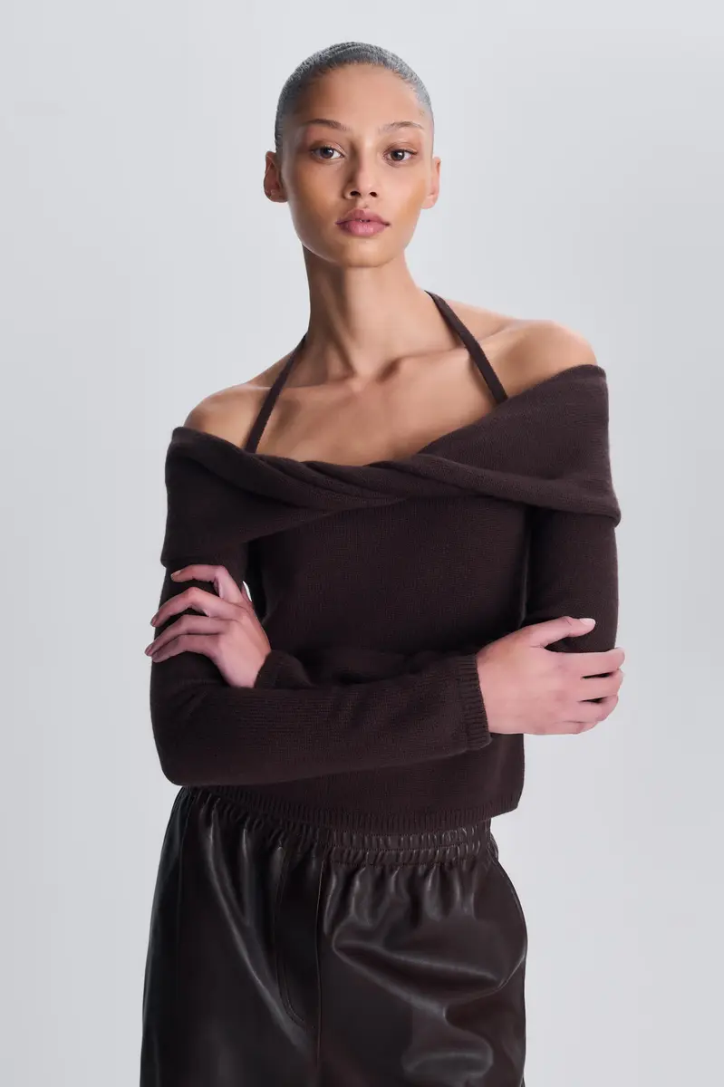 Simkhai Cambria Off Shoulder Knit Top | Thumbnail 3 Simkhai Cambria Off Shoulder Knit Top | Thumbnail 3