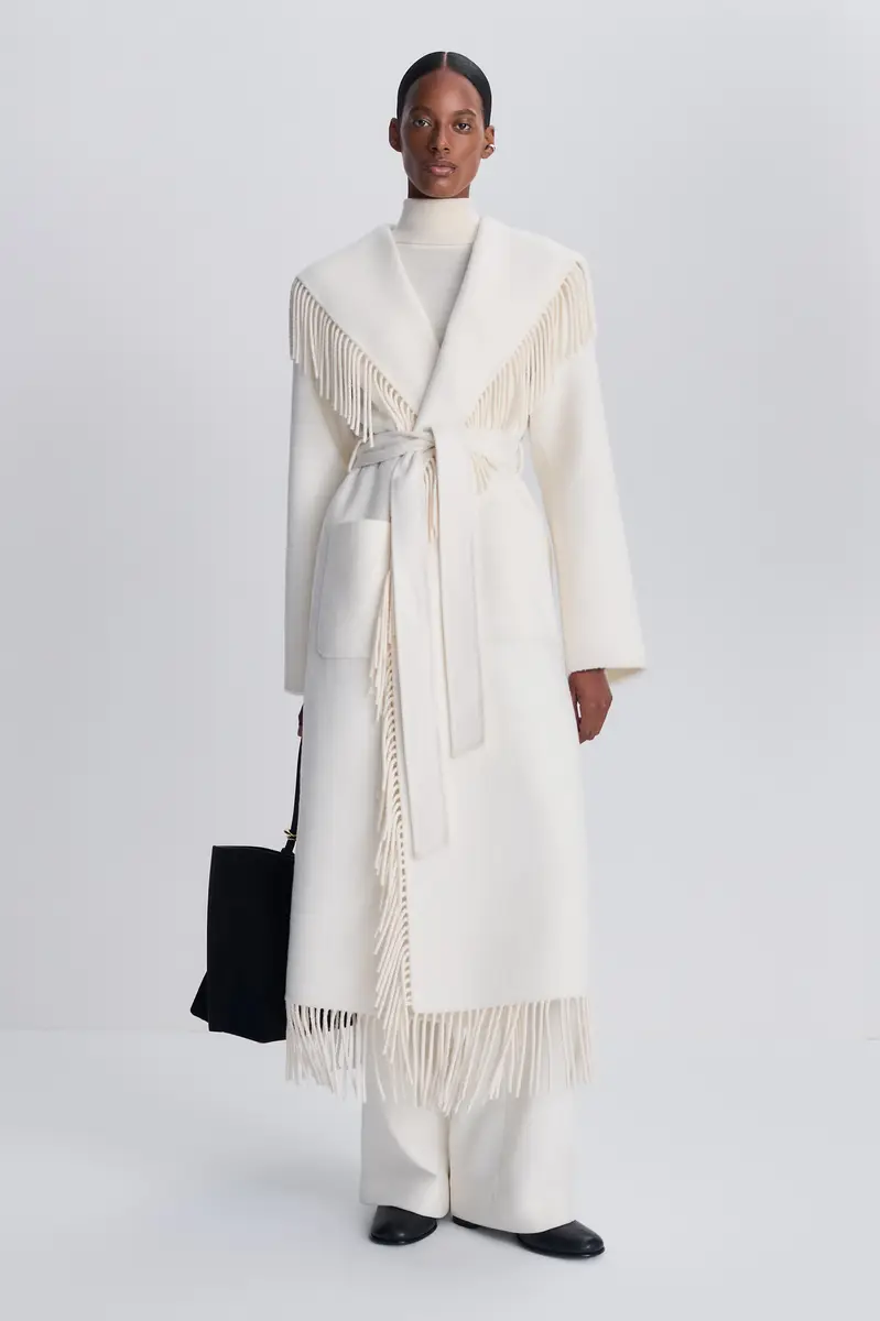 Simkhai Carrie Fringe Coat | Thumbnail 2