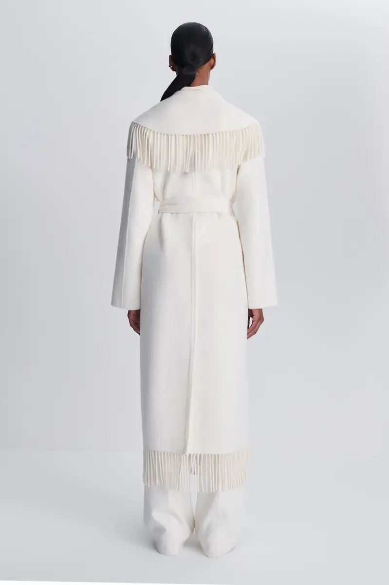 Simkhai Carrie Fringe Coat | Thumbnail 5
