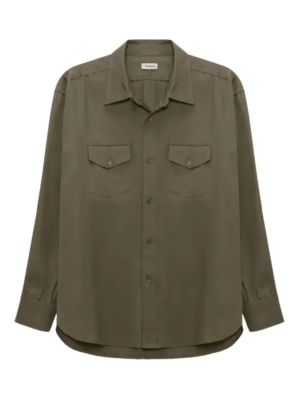 Simkhai Carter Refined Workwear Shirt