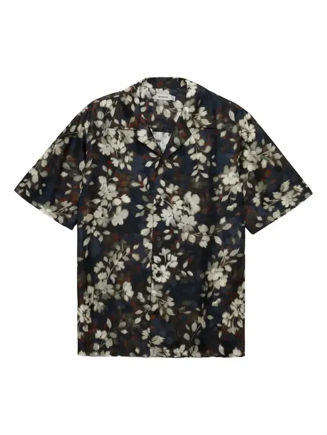 Casper Printed Silk Shirt Casper Printed Silk Shirt