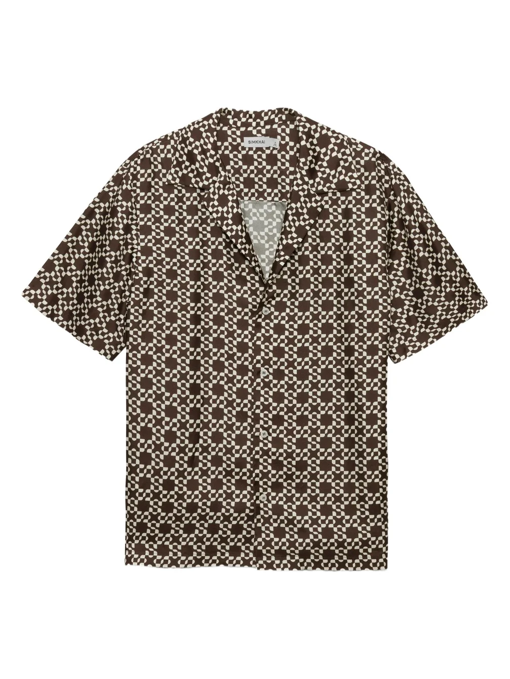 Casper Printed Silk Shirt Casper Printed Silk Shirt