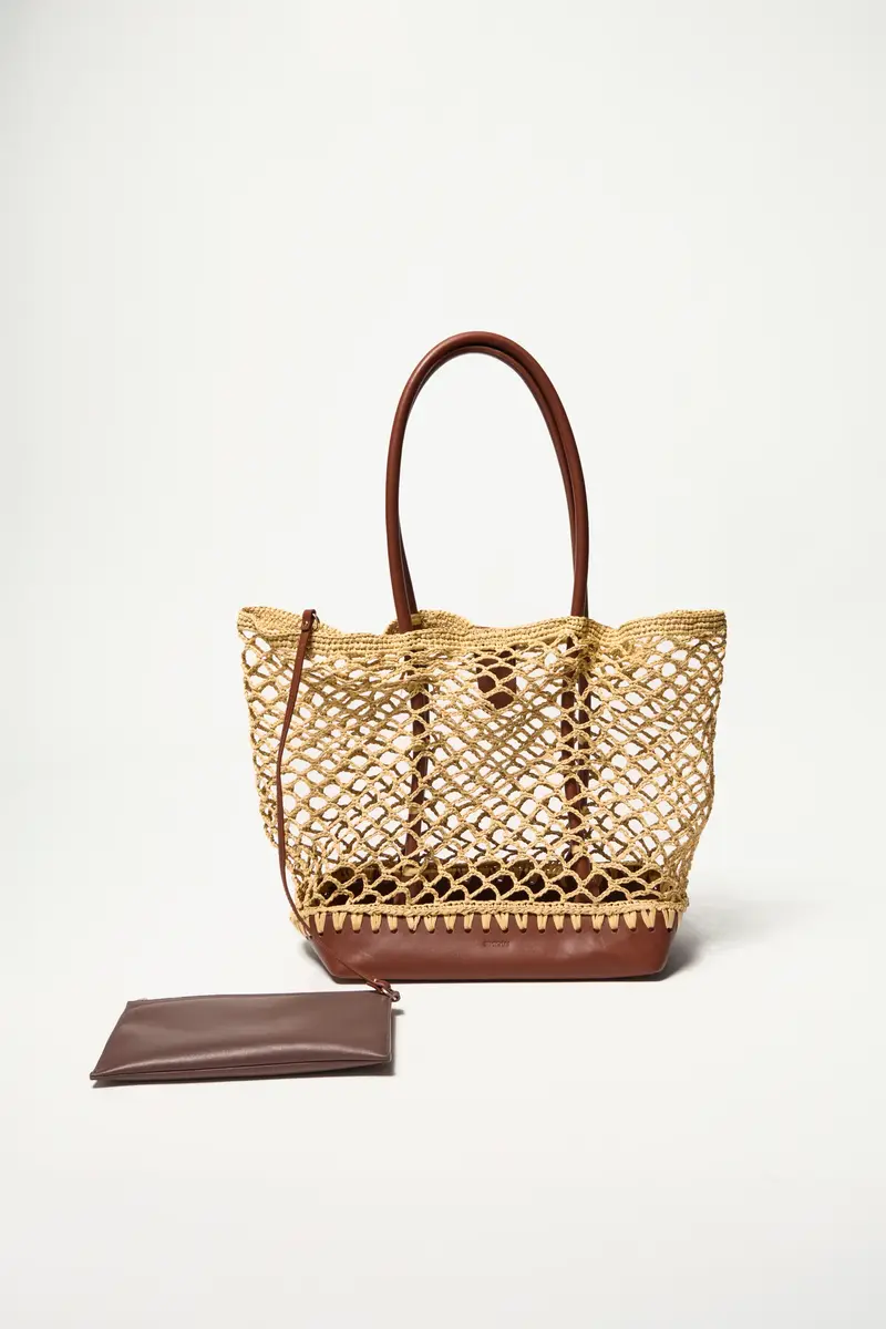 Simkhai Caspian Raffia Tote | Thumbnail 4 Simkhai Caspian Raffia Tote | Thumbnail 4