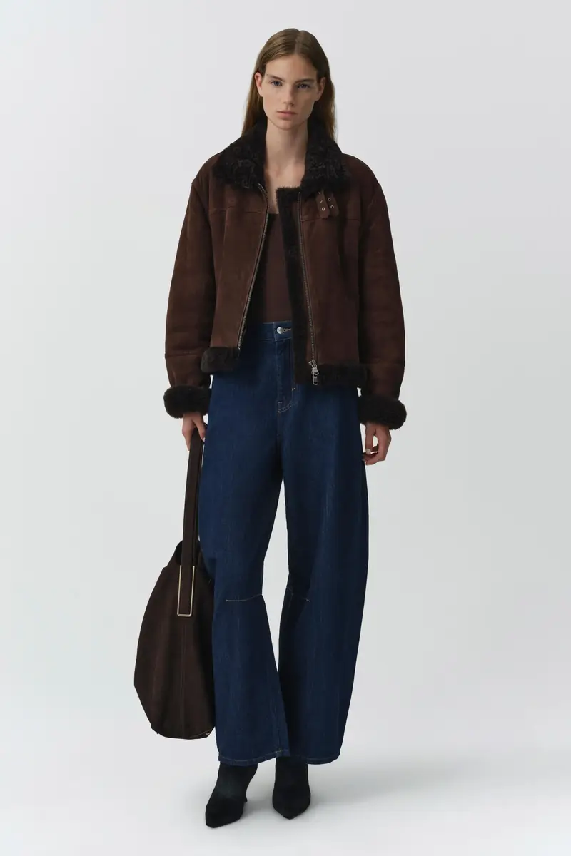 Simkhai Cassia Shearling Jacket | Thumbnail 2 Simkhai Cassia Shearling Jacket | Thumbnail 2