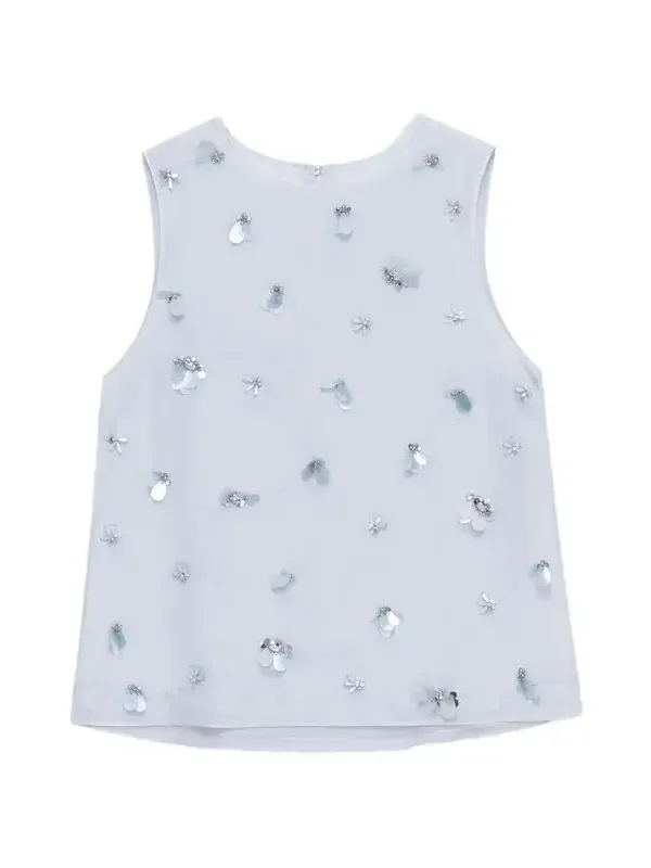 Celia Embellished Organza Top Celia Embellished Organza Top