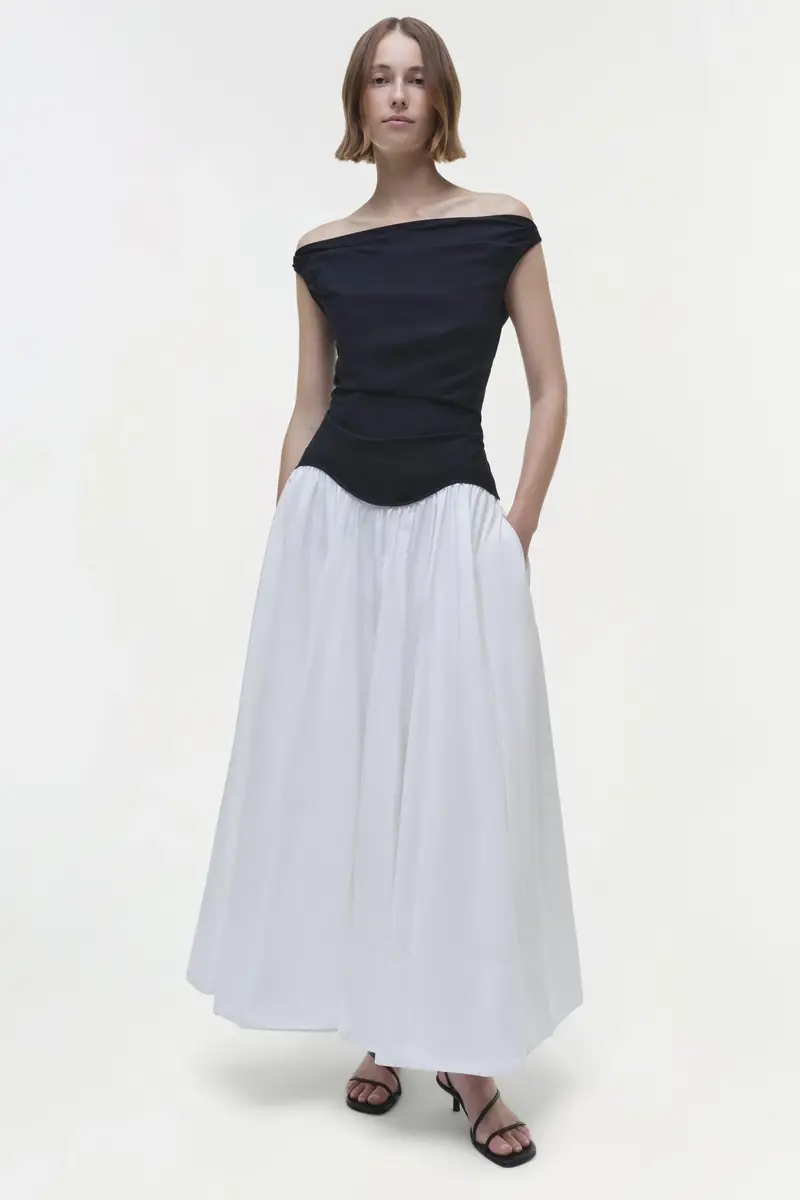 Simkhai Cersei Cotton Midi Dress | Thumbnail 2 Simkhai Cersei Cotton Midi Dress | Thumbnail 2