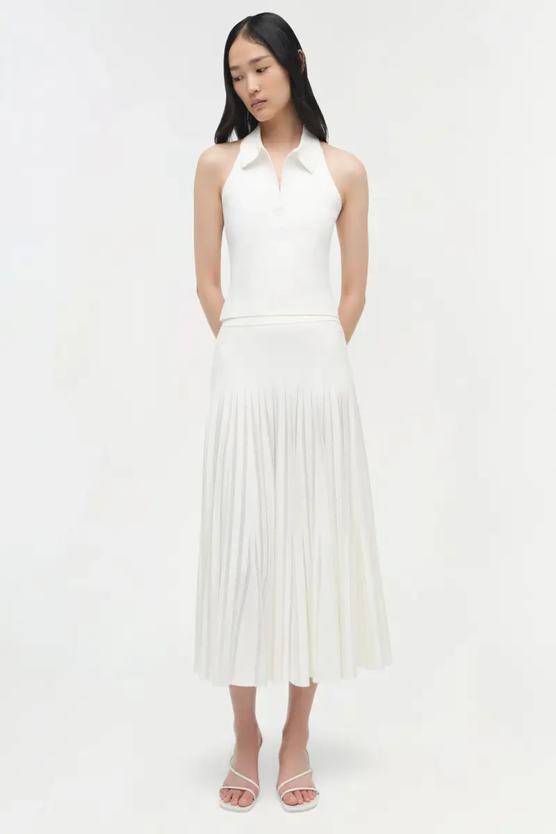 Simkhai Chloe Knit Halter Tank | Thumbnail 2 Simkhai Chloe Knit Halter Tank | Thumbnail 2