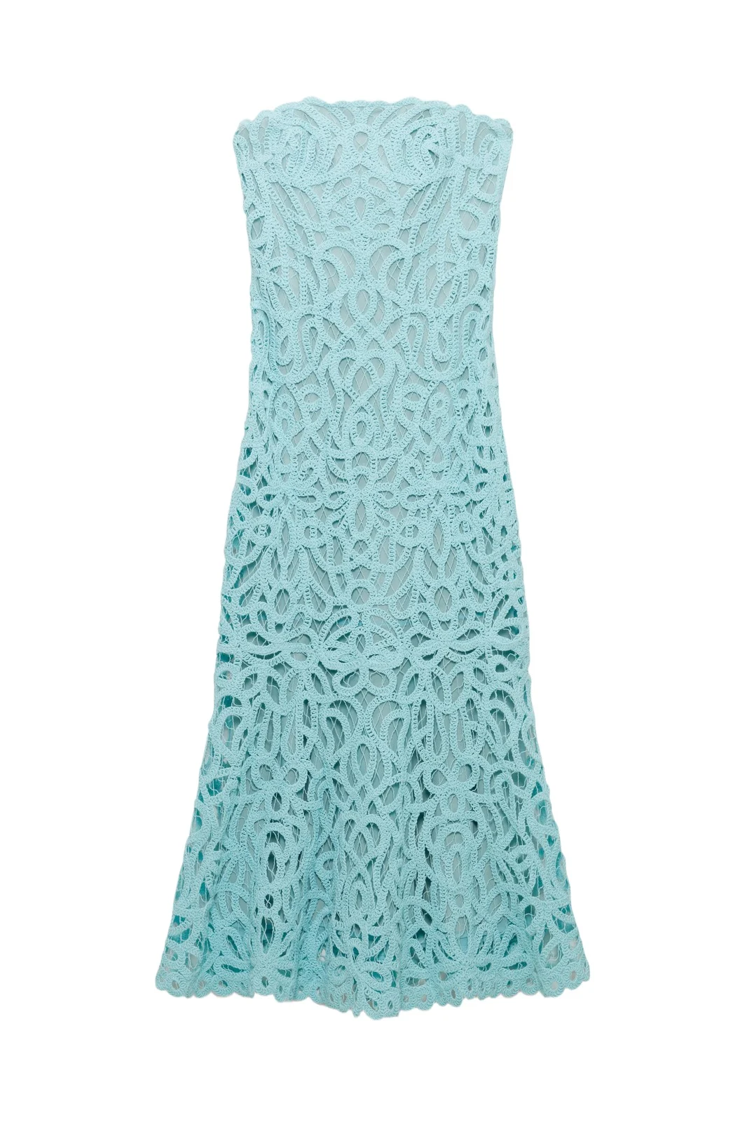 Simkhai Clairis Lace Bustier Midi Dress