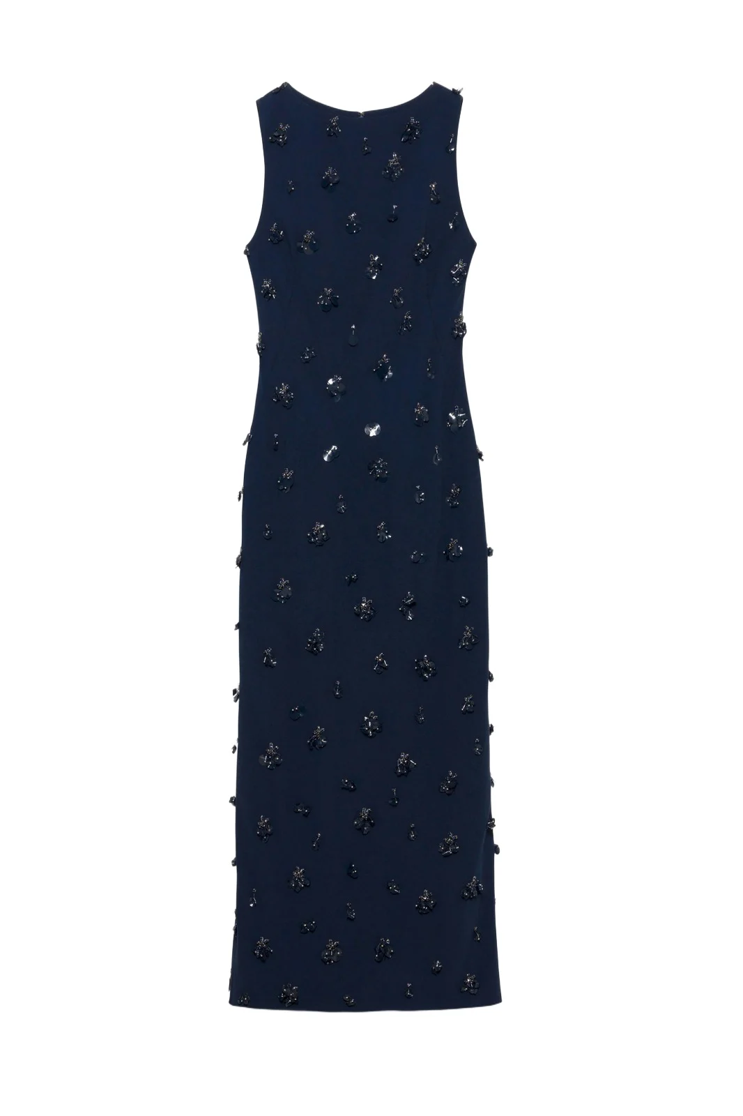 Claudia Embellished Crepe Midi Dress Claudia Embellished Crepe Midi Dress