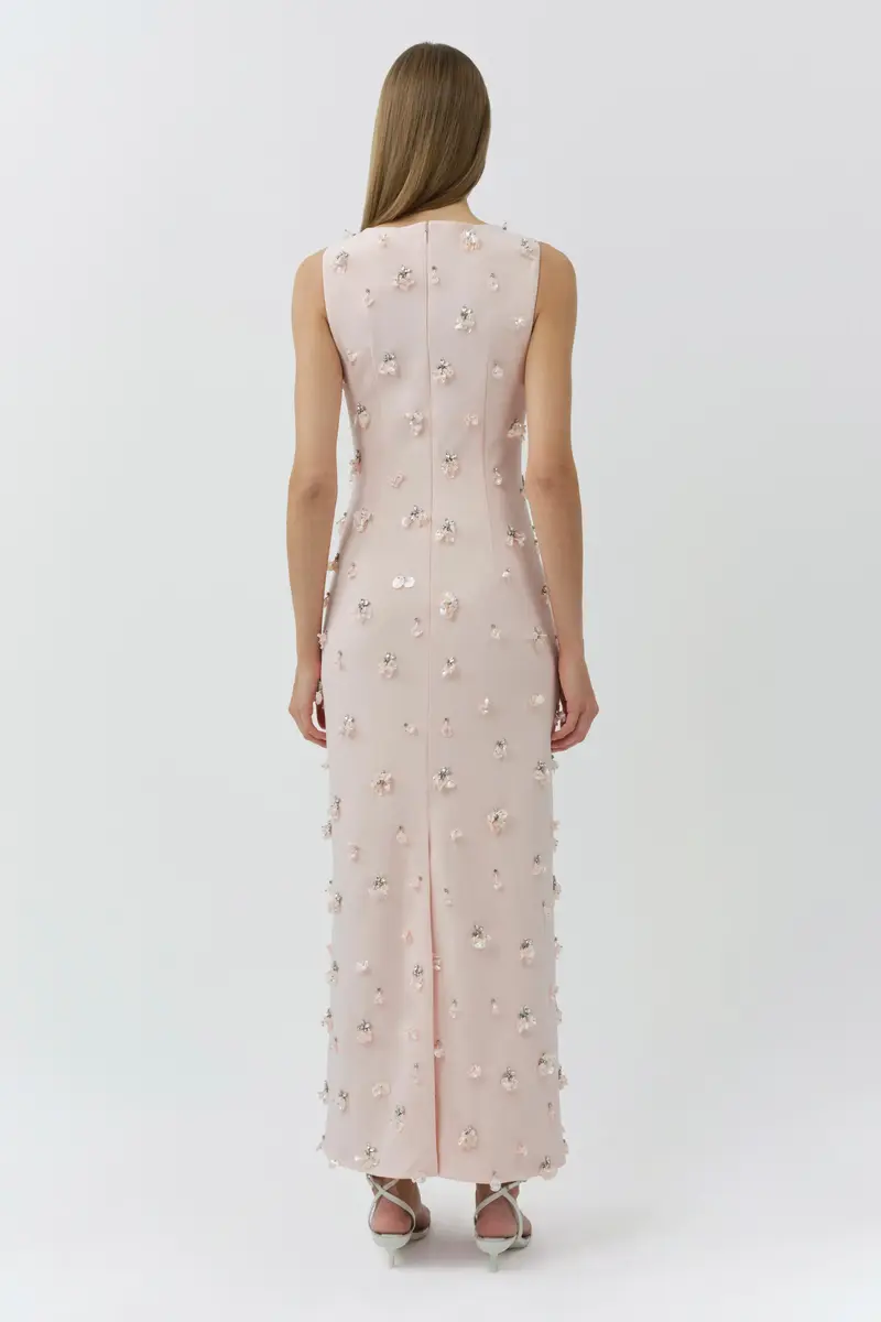Simkhai Claudia Embellished Crepe Midi Dress | Thumbnail 5 Simkhai Claudia Embellished Crepe Midi Dress | Thumbnail 5