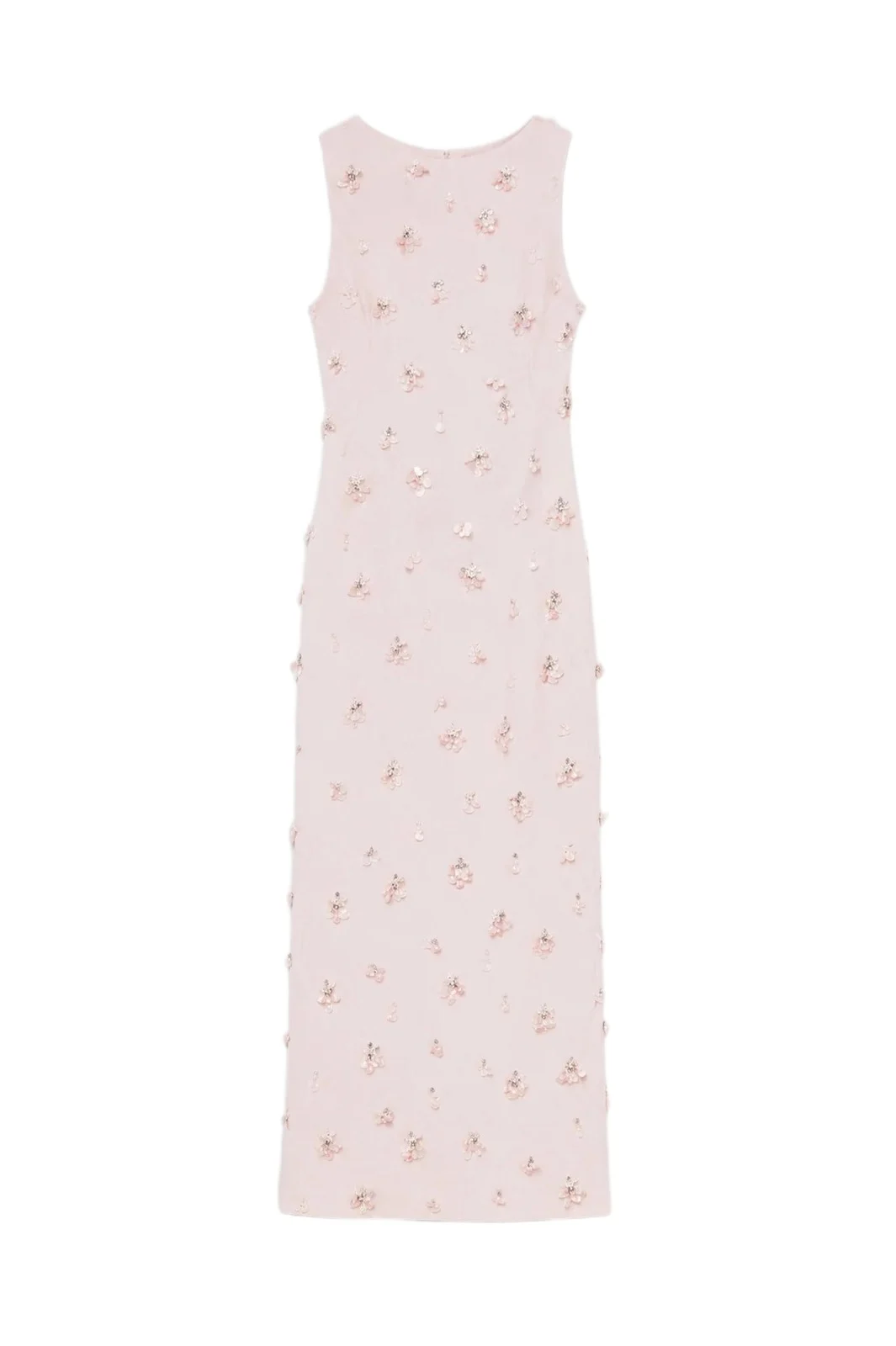 Claudia Embellished Crepe Midi Dress Claudia Embellished Crepe Midi Dress