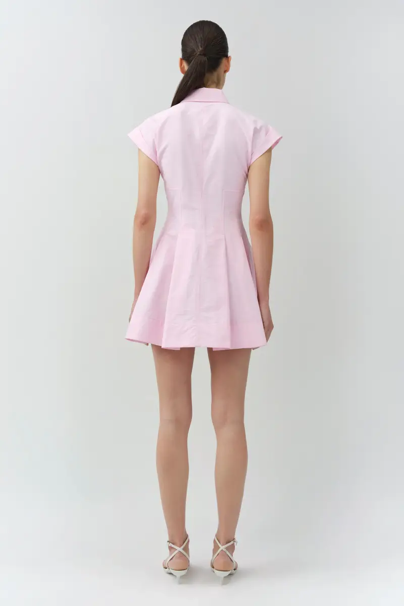 Simkhai Clemmie Cotton Mini Dress | Thumbnail 5 Simkhai Clemmie Cotton Mini Dress | Thumbnail 5