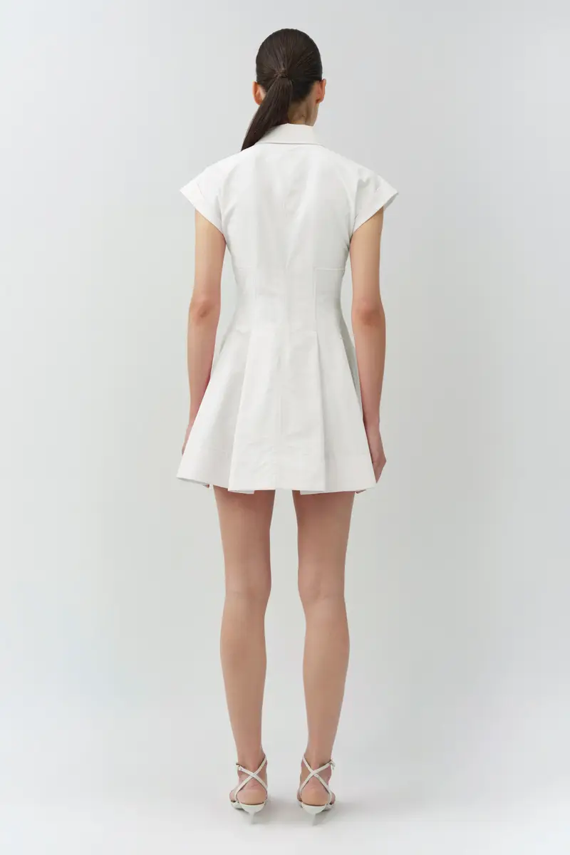 Simkhai Clemmie Cotton Mini Dress | Thumbnail 5 Simkhai Clemmie Cotton Mini Dress | Thumbnail 5