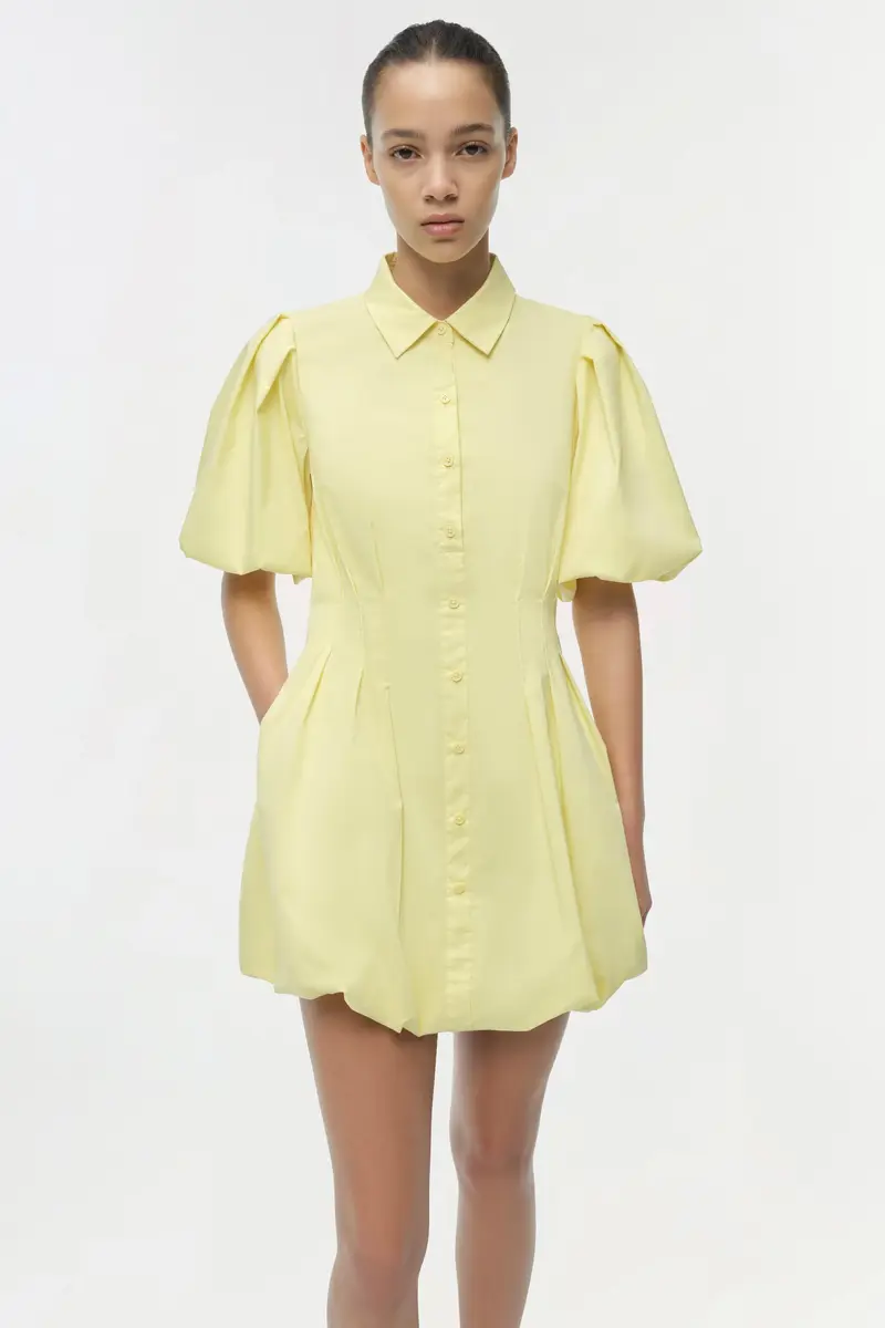 Simkhai Cleo Cotton Mini Dress | Thumbnail 3