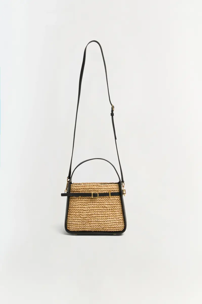 Simkhai Cleo Mini Raffia Bucket Bag | Thumbnail 2
