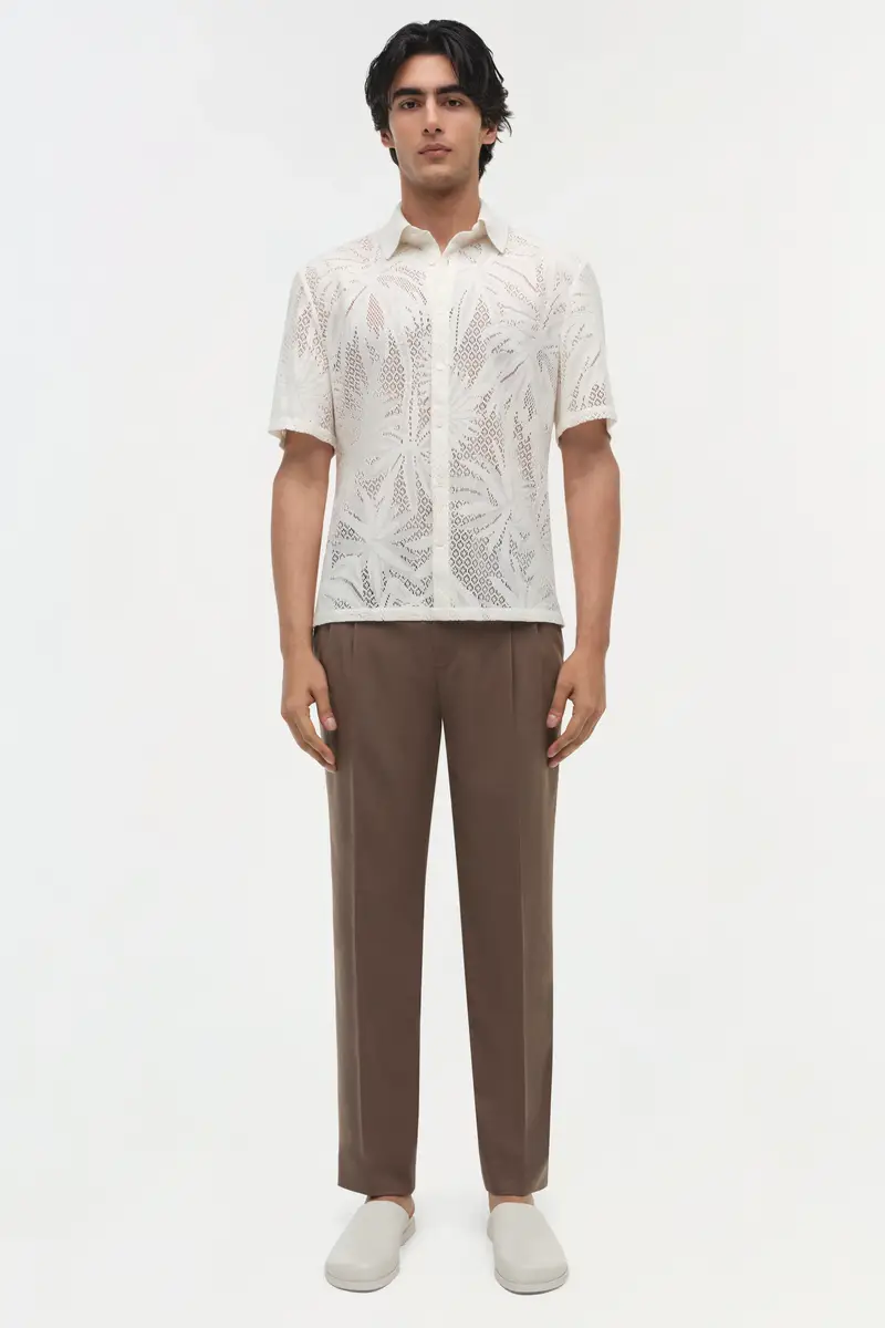 Simkhai Conrad Lace Shirt | Thumbnail 6 Simkhai Conrad Lace Shirt | Thumbnail 6