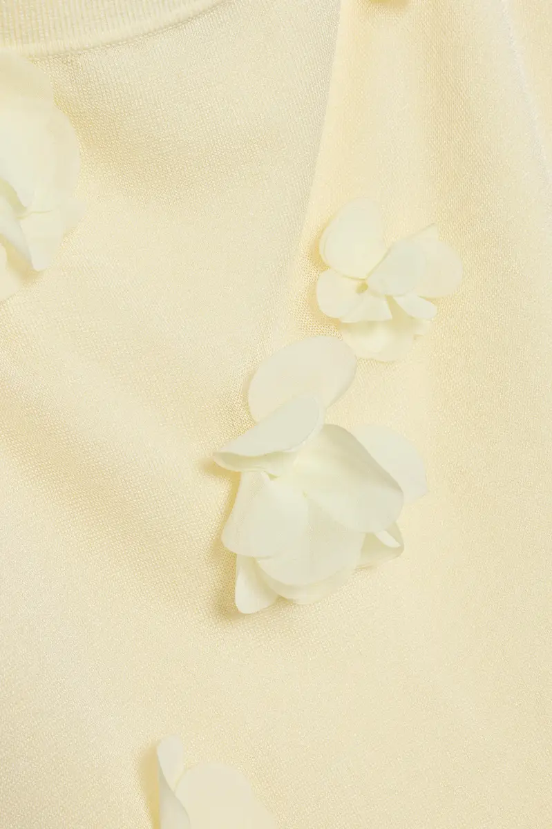 Simkhai Cora Floral Applique Midi Skirt | Thumbnail 7 Simkhai Cora Floral Applique Midi Skirt | Thumbnail 7