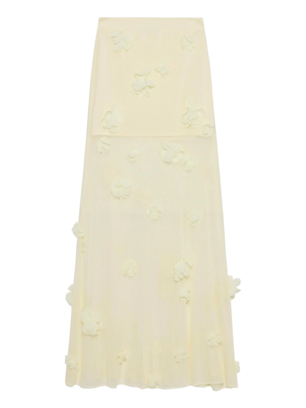 Cora Floral Applique Midi Skirt Cora Floral Applique Midi Skirt