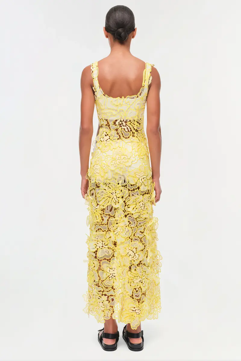Simkhai Corinna Lace Midi Dress | Thumbnail 5 Simkhai Corinna Lace Midi Dress | Thumbnail 5