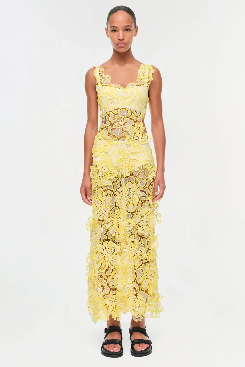 Simkhai Corinna Lace Midi Dress | Thumbnail 6 Simkhai Corinna Lace Midi Dress | Thumbnail 6