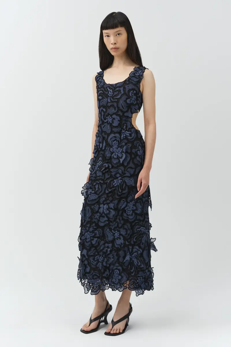 Simkhai Corinna Lace Midi Dress | Thumbnail 5 Simkhai Corinna Lace Midi Dress | Thumbnail 5