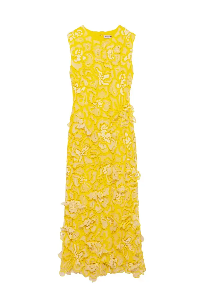 Simkhai Dahlia Lace Midi Dress
