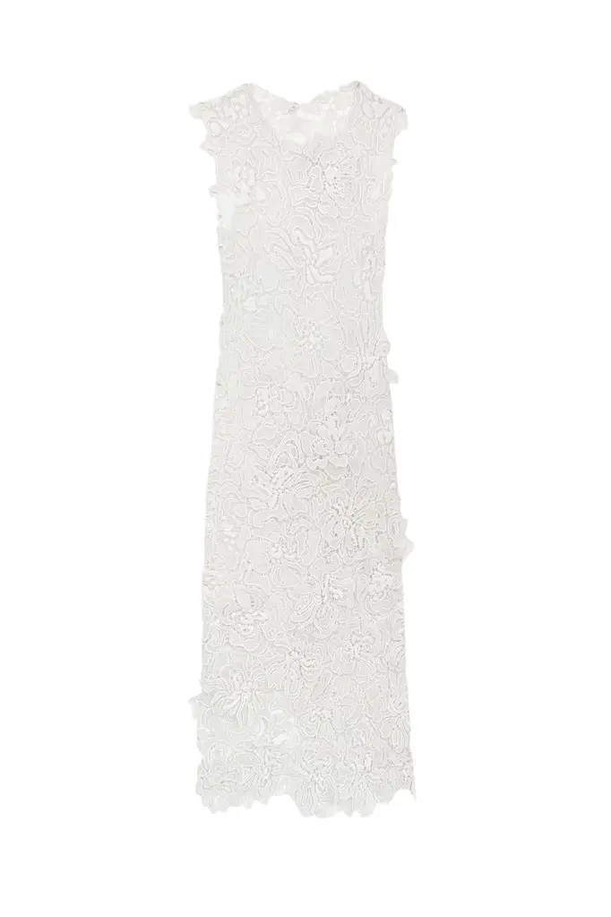 Simkhai Dahlia Lace Midi Dress