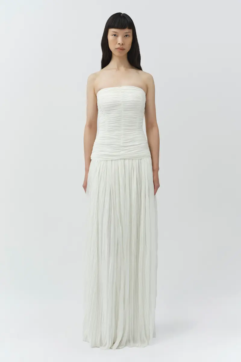 Simkhai Danielle Crinkle Jersey Bustier Gown | Thumbnail 2 Simkhai Danielle Crinkle Jersey Bustier Gown | Thumbnail 2