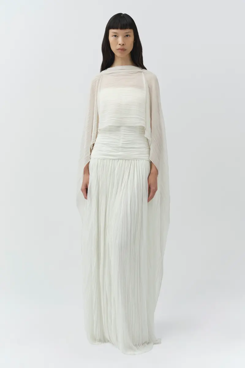 Simkhai Danielle Crinkle Jersey Bustier Gown | Thumbnail 5 Simkhai Danielle Crinkle Jersey Bustier Gown | Thumbnail 5