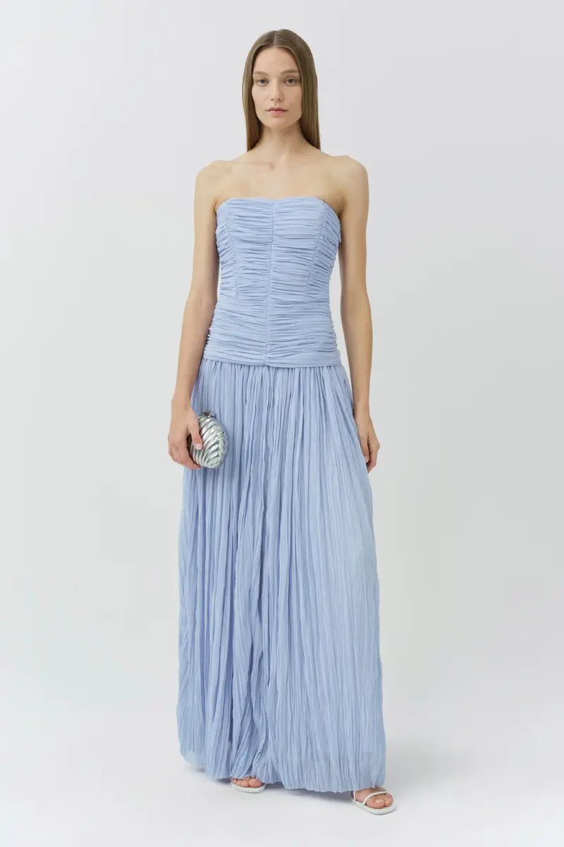 Simkhai Danielle Crinkle Jersey Bustier Gown | Thumbnail 2 Simkhai Danielle Crinkle Jersey Bustier Gown | Thumbnail 2