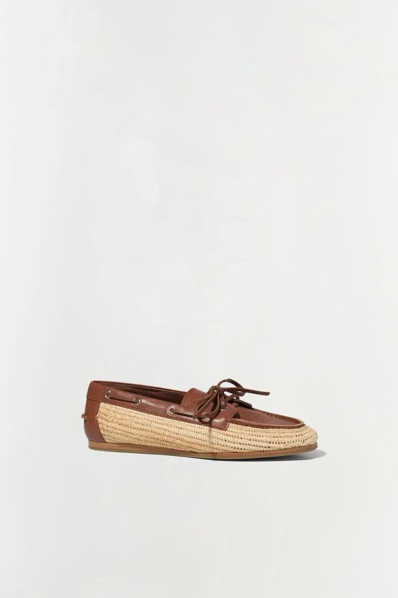 Simkhai Danner Raffia Boat Shoe | Thumbnail 2