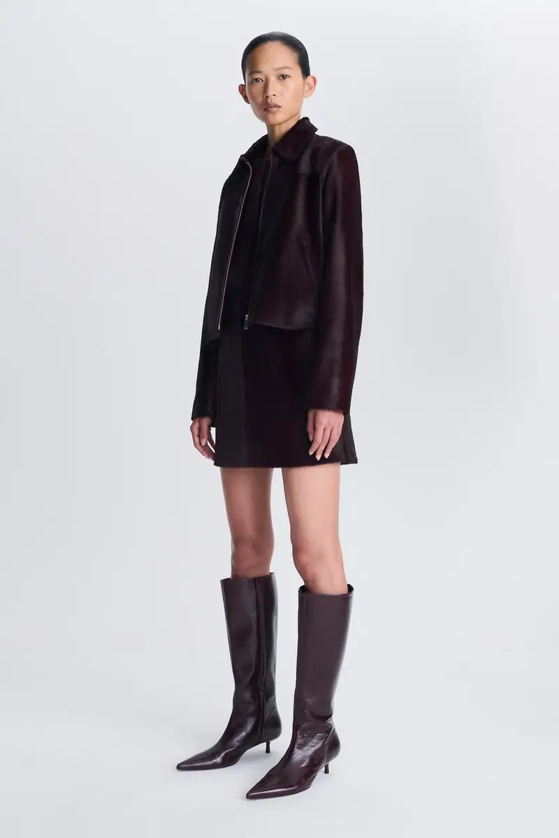 Simkhai Daria Calf Hair Jacket | Thumbnail 4 Simkhai Daria Calf Hair Jacket | Thumbnail 4