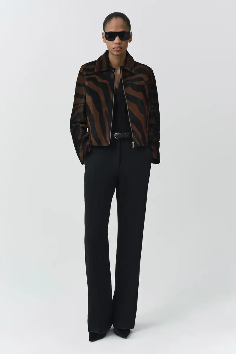 Simkhai Daria Calf Hair Jacket | Thumbnail 2 Simkhai Daria Calf Hair Jacket | Thumbnail 2