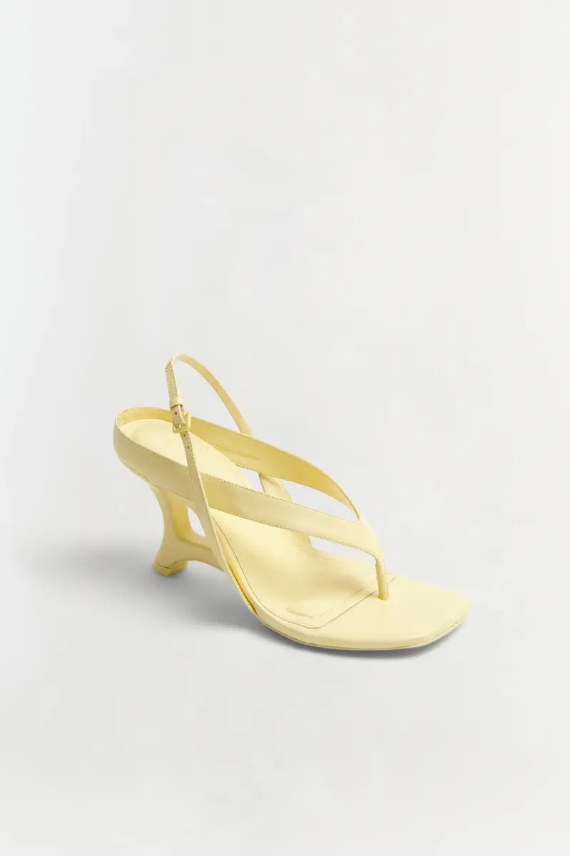 Simkhai Darya Leather Wedge Thong Sandal | Thumbnail 3 Simkhai Darya Leather Wedge Thong Sandal | Thumbnail 3