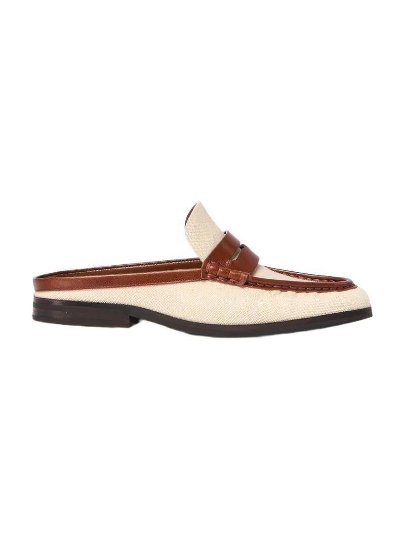 Dean Canvas Combo Loafer Mule