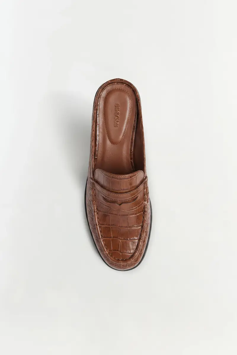 Simkhai Dean Leather Loafer Mule | Thumbnail 3 Simkhai Dean Leather Loafer Mule | Thumbnail 3